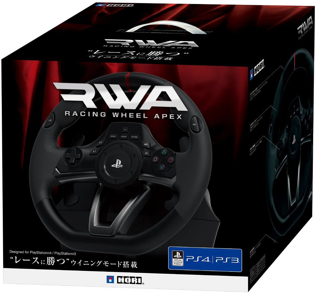 Racing Wheel Apex for PlayStation 4 PC, PS3, Slim, PS4 Pro