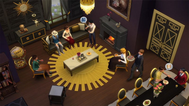 The Sims 4: Vintage Glamour Stuff (DLC) <span class="ext" style="background-color: #B0000F; color: #FFFFFF;">DLC</span> <span class="ext" style="background-color: #F96529; color: #FFFFFF;">Electronic Arts</span> <span class="ext ext_digital">digital</span> image 5