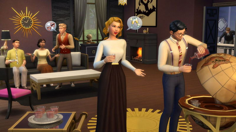 The Sims 4: Vintage Glamour Stuff (DLC) <span class="ext" style="background-color: #B0000F; color: #FFFFFF;">DLC</span> <span class="ext" style="background-color: #F96529; color: #FFFFFF;">Electronic Arts</span> <span class="ext ext_digital">digital</span> image 4