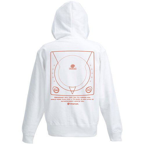 Dreamcast Hoodie White (L Size) image 2