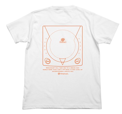 Dreamcast T-shirt (White | Size L) image 2
