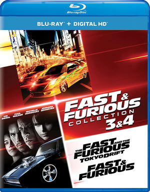 Fast & Furious Collection: 3 & 4  [Blu-ray+Digital HD]_