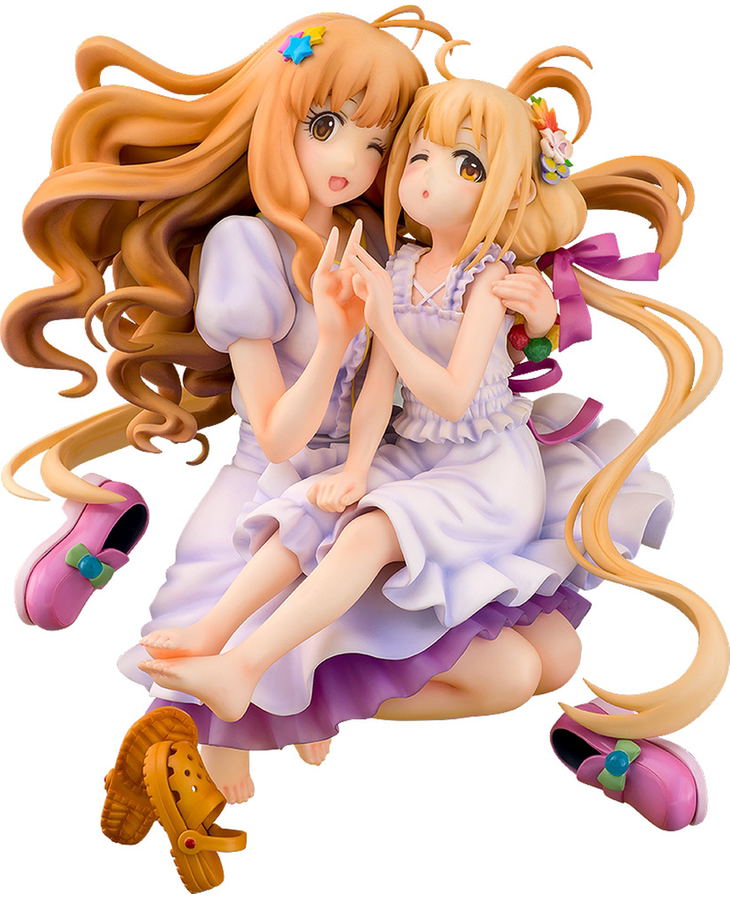 The Idolm@ster Cinderella Girls 1/8 Scale Pre-Painted Figure: Kirari Moroboshi & Anzu Futaba image 1