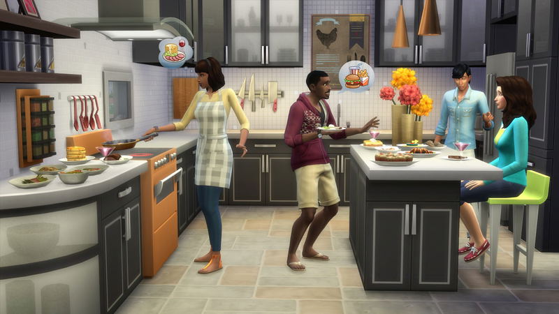 The Sims 4: Cool Kitchen Stuff (DLC) <span class="ext" style="background-color: #B0000F; color: #FFFFFF;">DLC</span> <span class="ext" style="background-color: #F96529; color: #FFFFFF;">Electronic Arts</span> <span class="ext ext_digital">digital</span> image 5