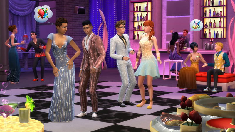 The Sims 4: Luxury Party Stuff (DLC) <span class="ext" style="background-color: #B0000F; color: #FFFFFF;">DLC</span> <span class="ext" style="background-color: #F96529; color: #FFFFFF;">Electronic Arts</span> <span class="ext ext_digital">digital</span> image 5
