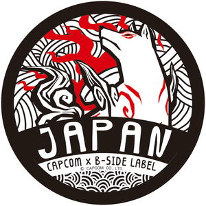 CAPCOM x B-SIDE Label Ōkami Sticker: Amaterasu Ring_