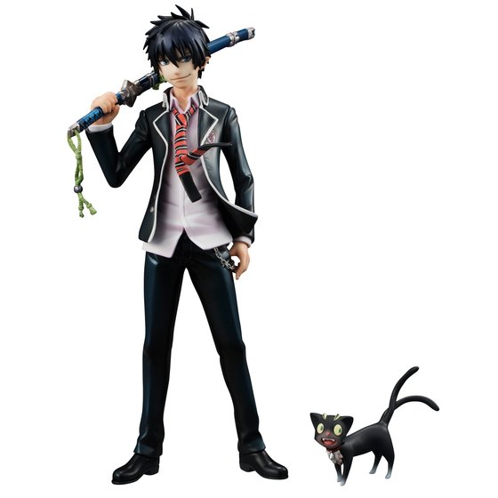G.E.M. Series Ao no Exorcist Kyoto Fujouou Hen 1/8 Scale Pre-Painted Figure: Rin & Yukio Okumura Brothers Set Repaint image 6