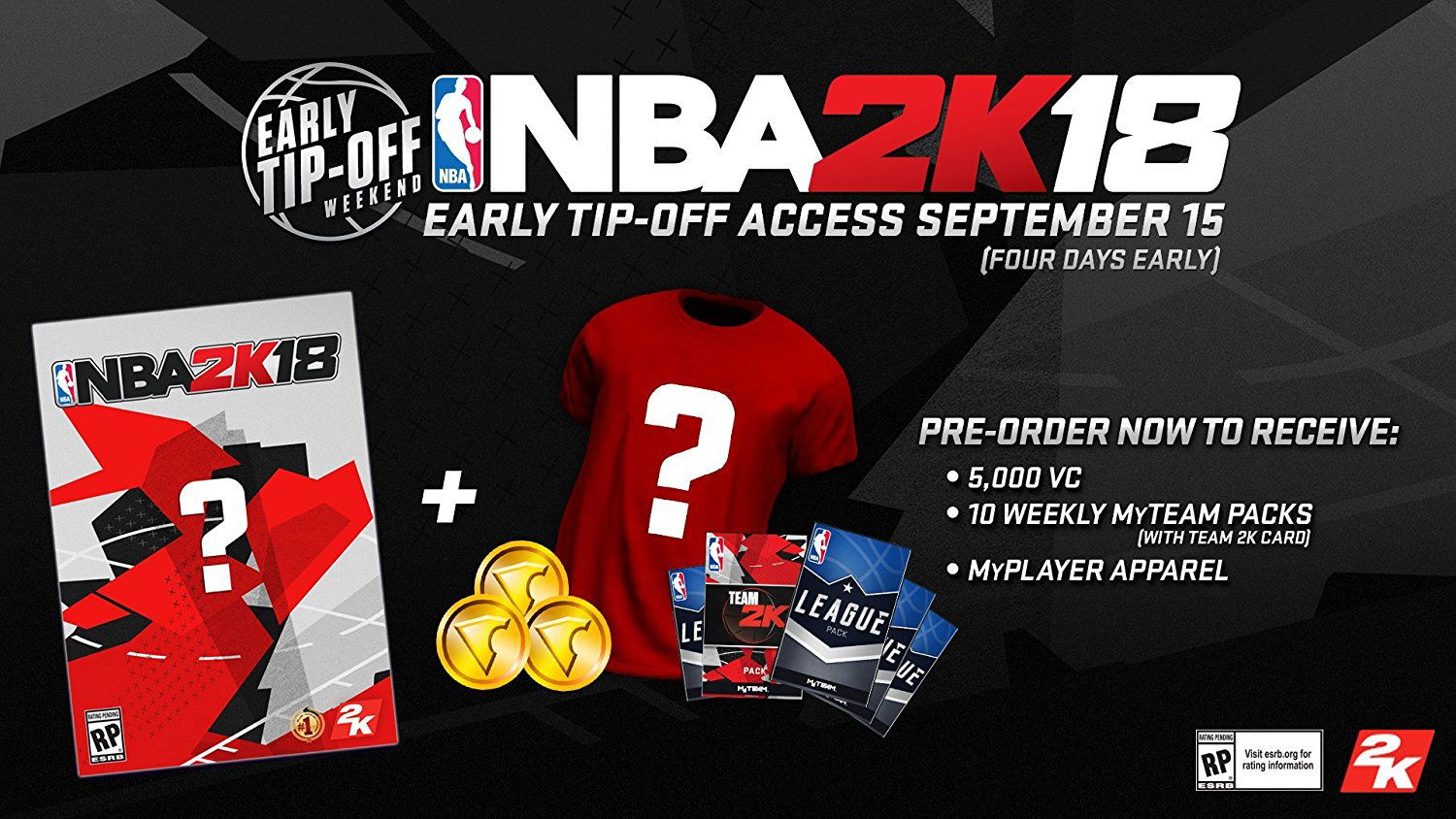 NBA 2K18 [Early Tip-Off Edition] for Nintendo Switch, Nintendo