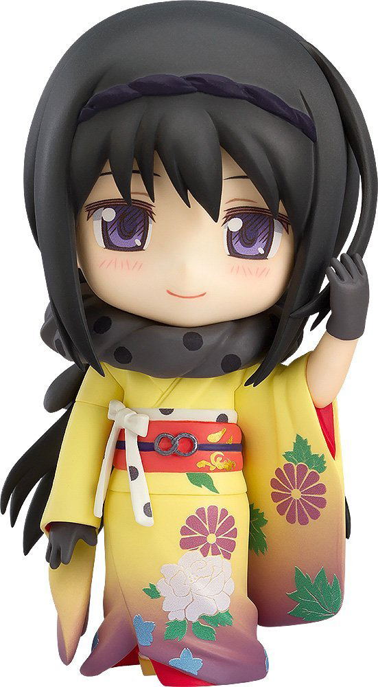 Nendoroid No. 722 Puella Magi Madoka Magica The Movie: Homura Akemi Kimono Ver. image 1