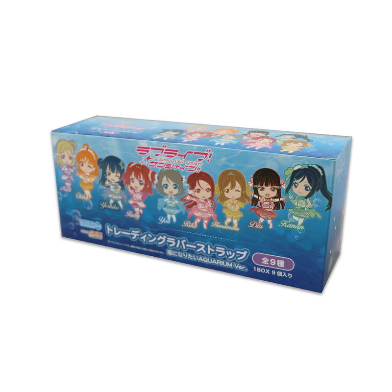 Nendoroid Plus Trading Rubber Straps Love Live! Sunshine!!: Koi ni Naritai Aquarium Ver. (Set of 9 pieces) image 2