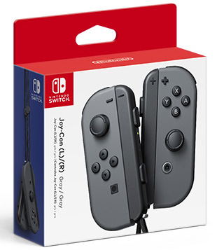 Nintendo Switch Joy-Con Controllers (Gray) image 1