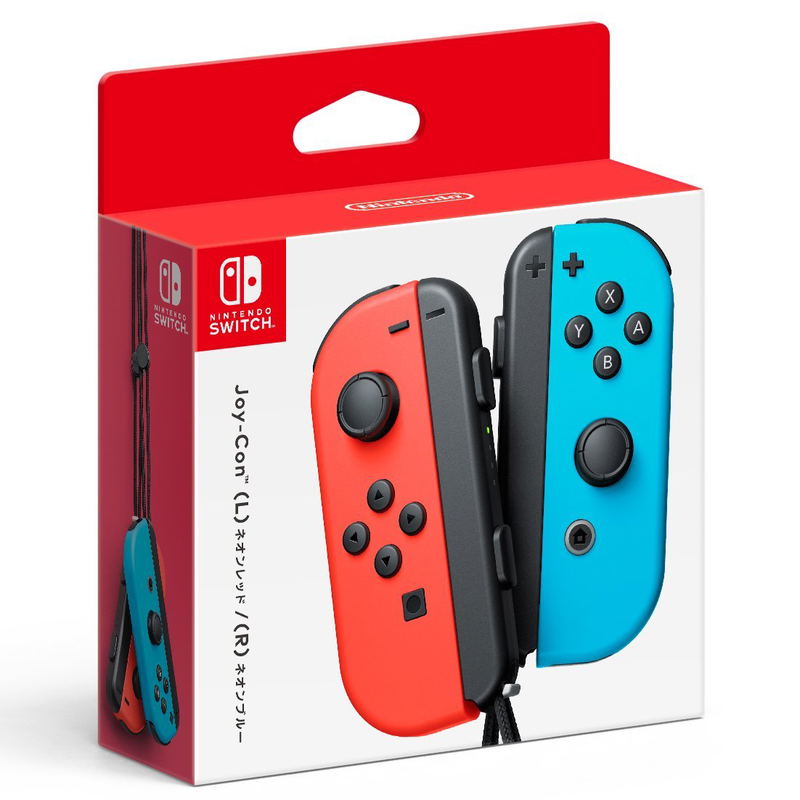 Nintendo Switch Joy-Con Controllers (Neon Red/Neon Blue) image 1
