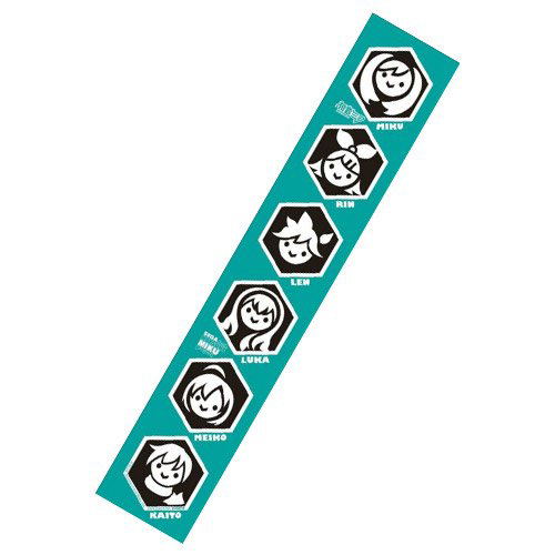 Sega Feat.Hatsune Miku Project Muffler Towel image 1