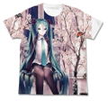 Hatsune Miku Haru Miku Full Graphic T-shirt White (XL Size) [Re-run] thumbnail 1