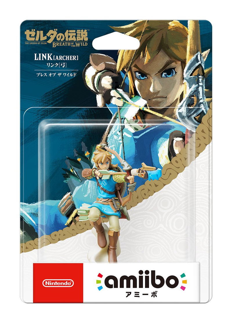 amiibo The Legend of Zelda: Breath of the Wild Series Figure (Link: Archer) image 1