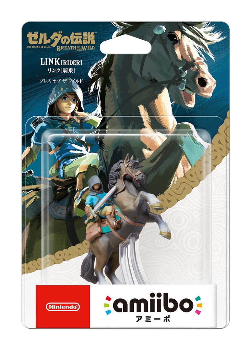 amiibo The Legend of Zelda: Breath of the Wild Series Figure (Link: Rider) image 1
