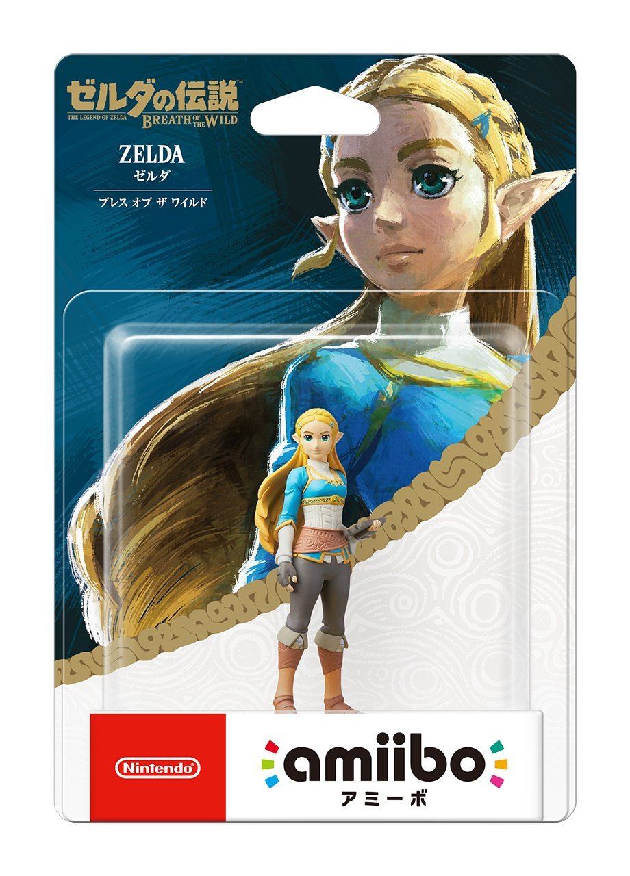 amiibo The Legend of Zelda: Breath of the Wild Series Figure (Zelda) for  Wii U, New 3DS, New 3DS LL / XL, SW