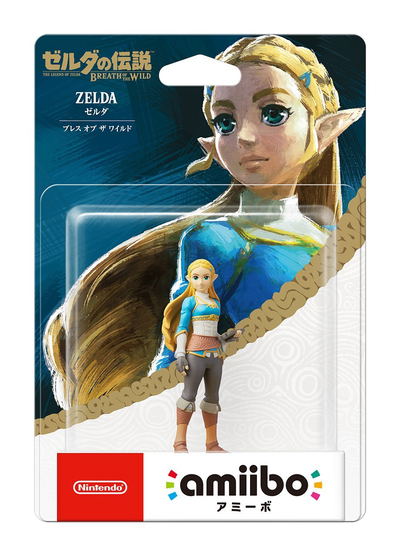 amiibo The Legend of Zelda: Breath of the Wild Series Figure (Zelda
