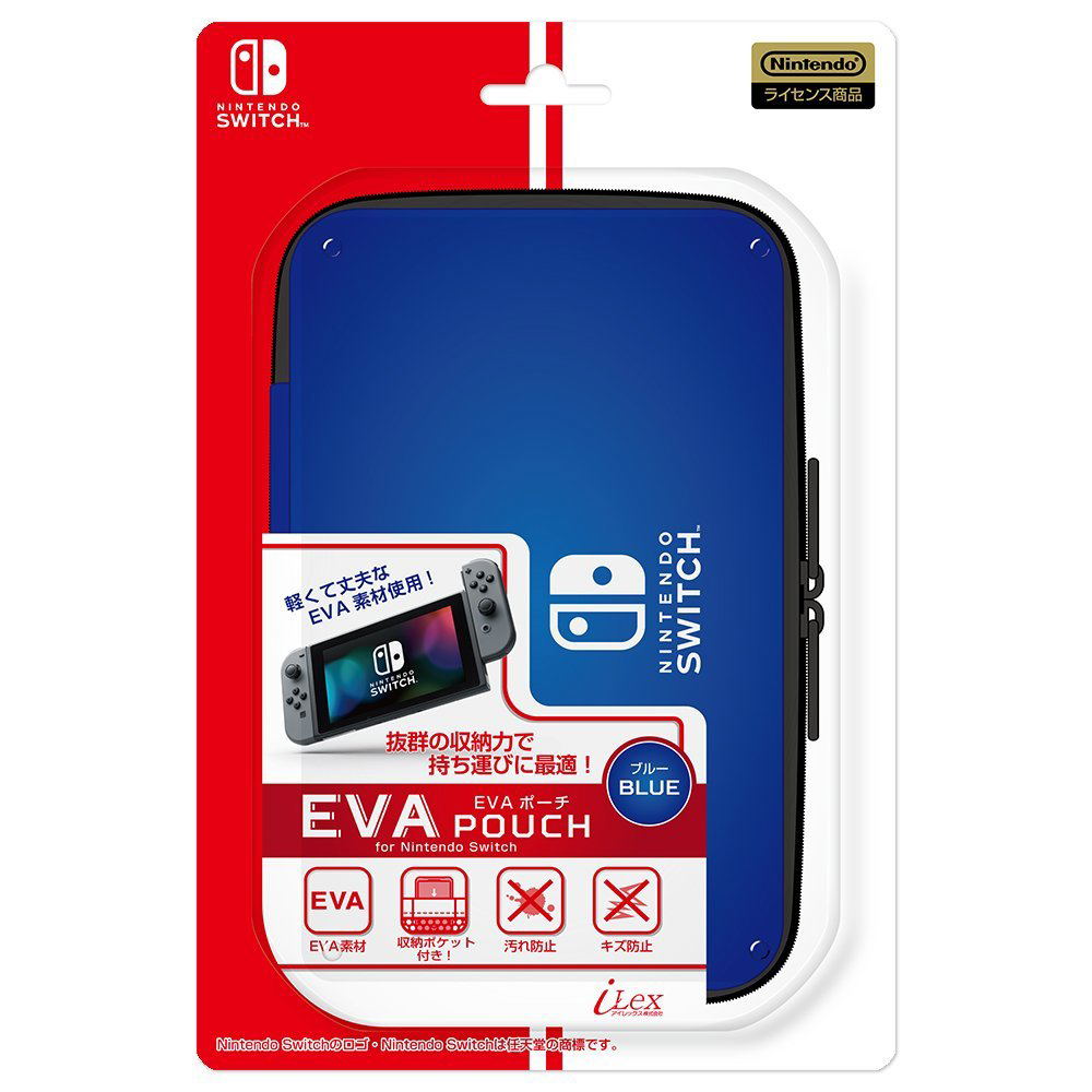 EVA Pouch for Nintendo Switch (Blue)