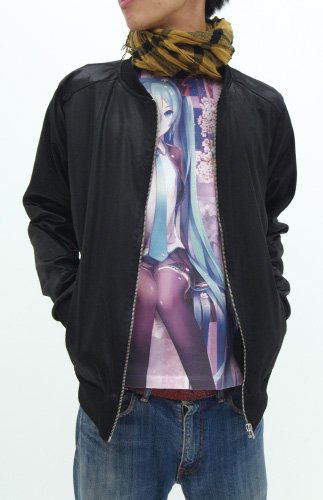 Hatsune Miku Haru Miku Full Graphic T-shirt White (M Size) [Re-run] image 4