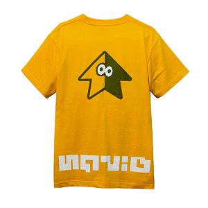 Splatoon - Ika Logo T-shirt Beginner Mustard Yellow (L Size)