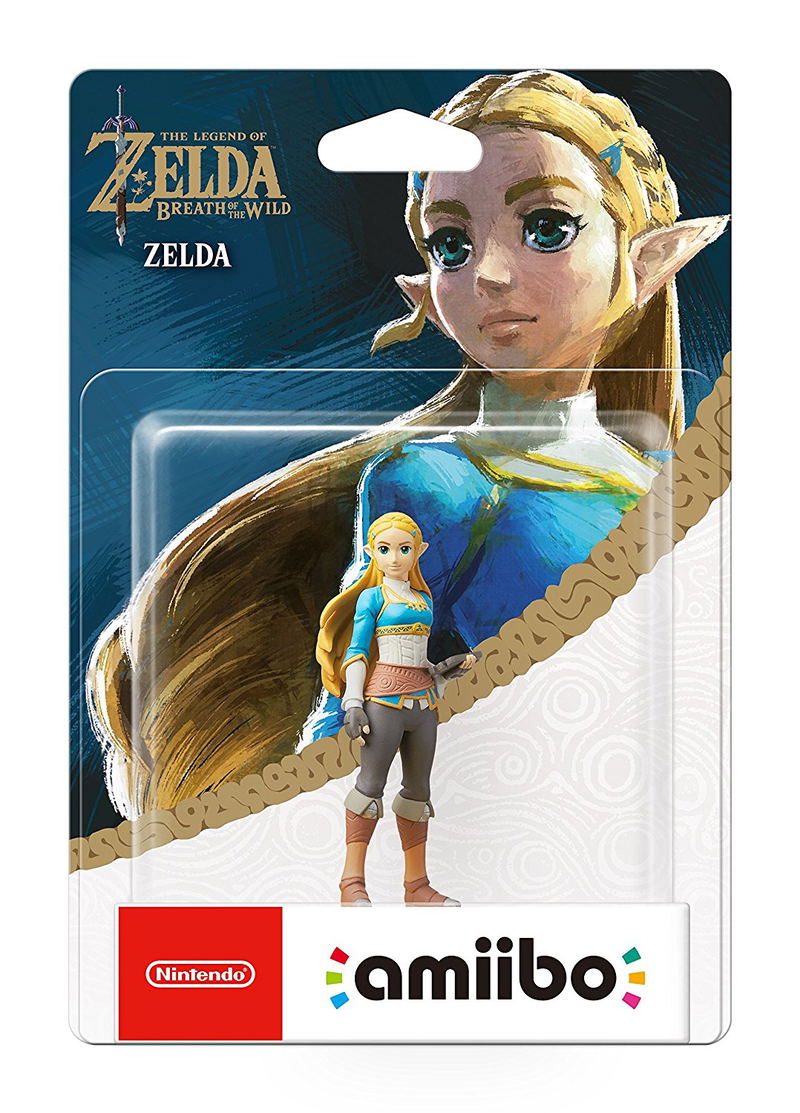 amiibo The Legend of Zelda: Breath of the Wild Series Figure (Zelda) image 1