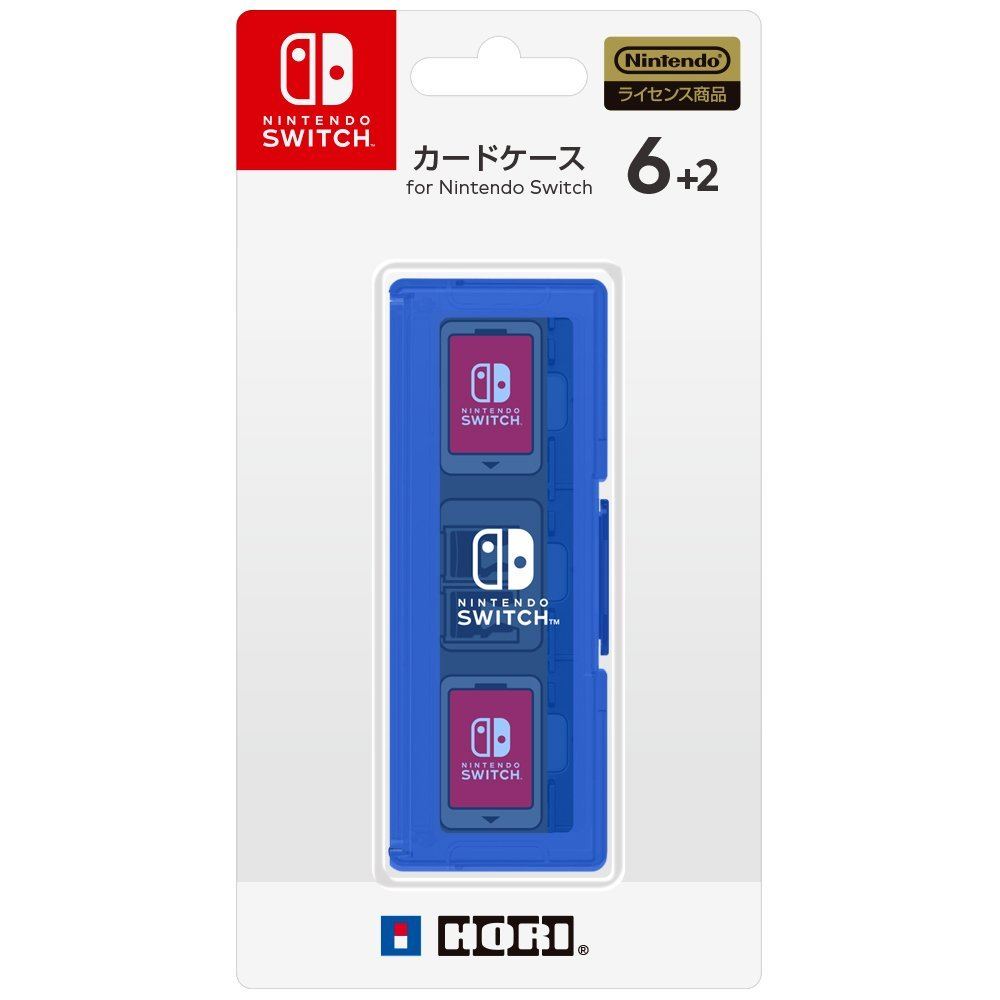 Card Case 6+2 for Nintendo Switch (Blue) for Nintendo Switch