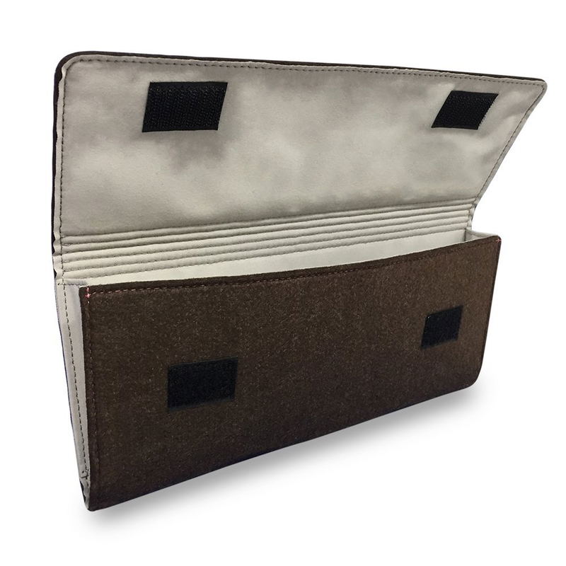 Felt Pouch for Nintendo Switch (Brown) image 2