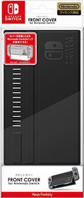 Front Cover for Nintendo Switch (Black) thumbnail 1