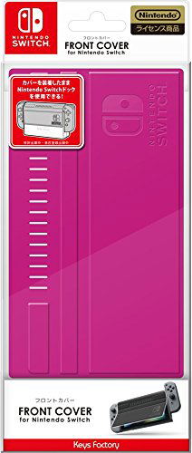 Front Cover for Nintendo Switch (Pink) image 1