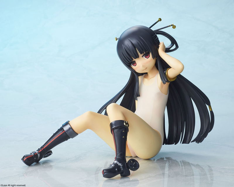 Maitetsu 1/6 Scale Pre-Painted Figure: Hachiroku White School Swimwear Ver. image 3