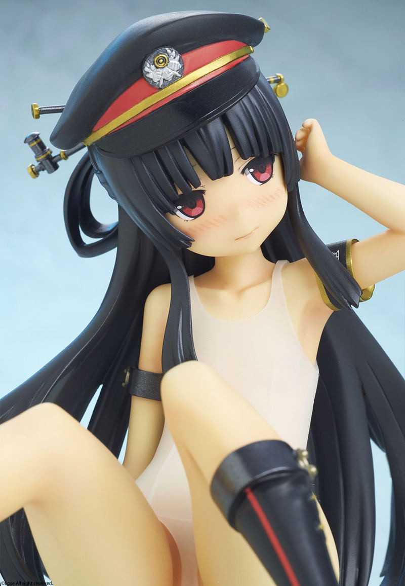 Maitetsu 1/6 Scale Pre-Painted Figure: Hachiroku White School Swimwear Ver. image 9