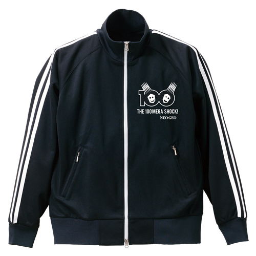 Neogeo 100 Mega Shock Jersey Jacket Black (L Size) [Re-run] image 1