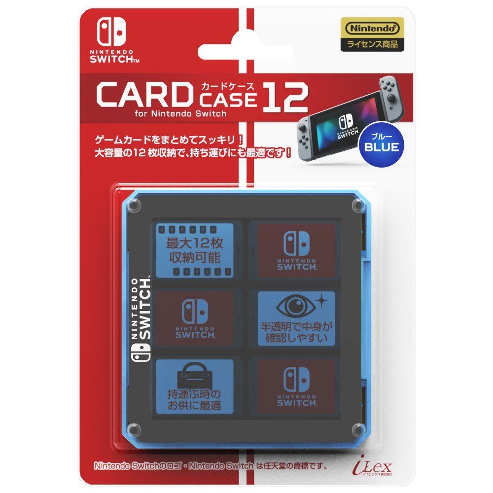 Nintendo Switch Card Case 12 (Blue)