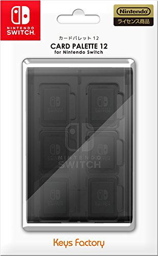 Nintendo Switch Card Palette 12 (Black) image 1