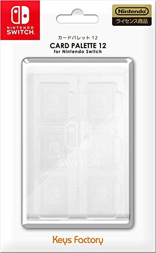 Nintendo Switch Card Palette 12 (Clear White) image 1
