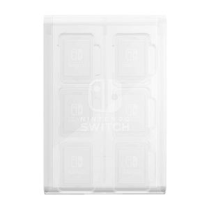 Nintendo Switch Card Palette 12 (Clear White)