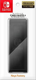 Nintendo Switch Card Palette 6 (Black) thumbnail 1