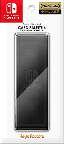 Nintendo Switch Card Palette 6 (Black) image 1