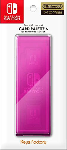 Nintendo Switch Card Palette 6 (Pink) image 1