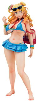 Please Tell Me! Galko-chan 1/6 Scale Pre-Painted Figure: Swimsuit Galko-chan thumbnail 1