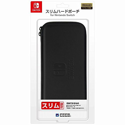 Slim Hard Pouch for Nintendo Switch (Black) image 1