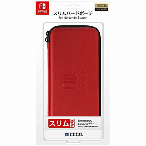 Slim Hard Pouch for Nintendo Switch (Red) image 1