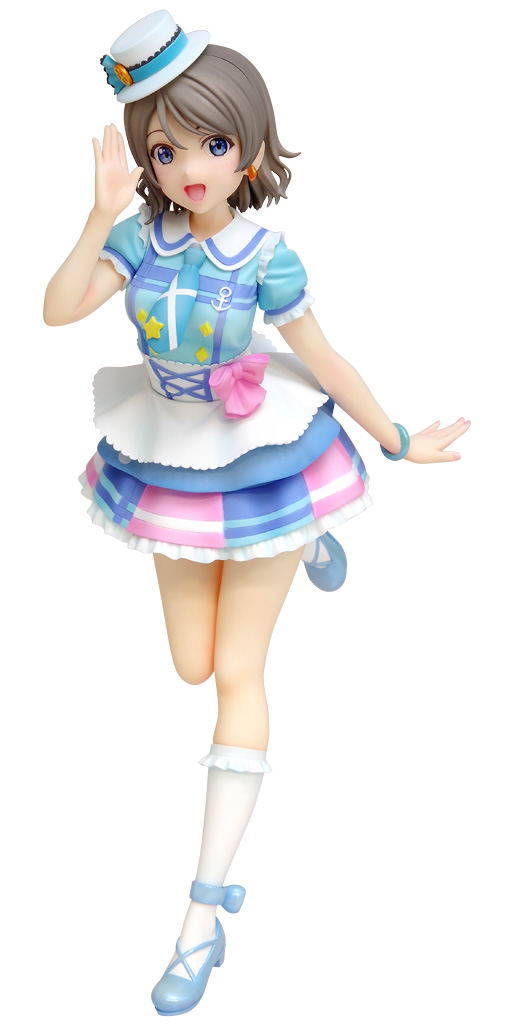 Love Live! Sunshine!! Dream Tech 1/8 Scale Figure: Watanabe You Kimi no Kokoro wa Kagayaiteru kai? Ver. image 1
