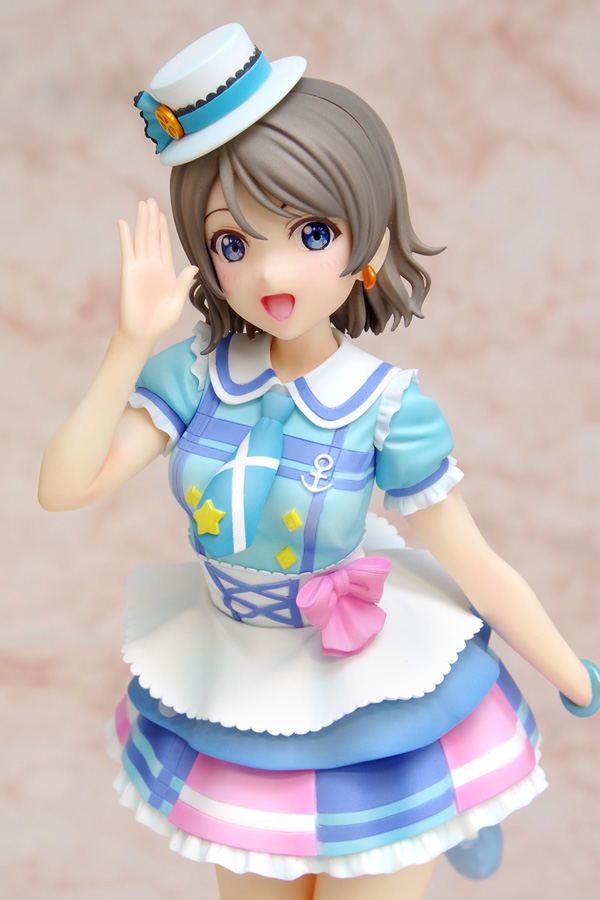 Love Live! Sunshine!! Dream Tech 1/8 Scale Figure: Watanabe You Kimi no Kokoro wa Kagayaiteru kai? Ver. image 5