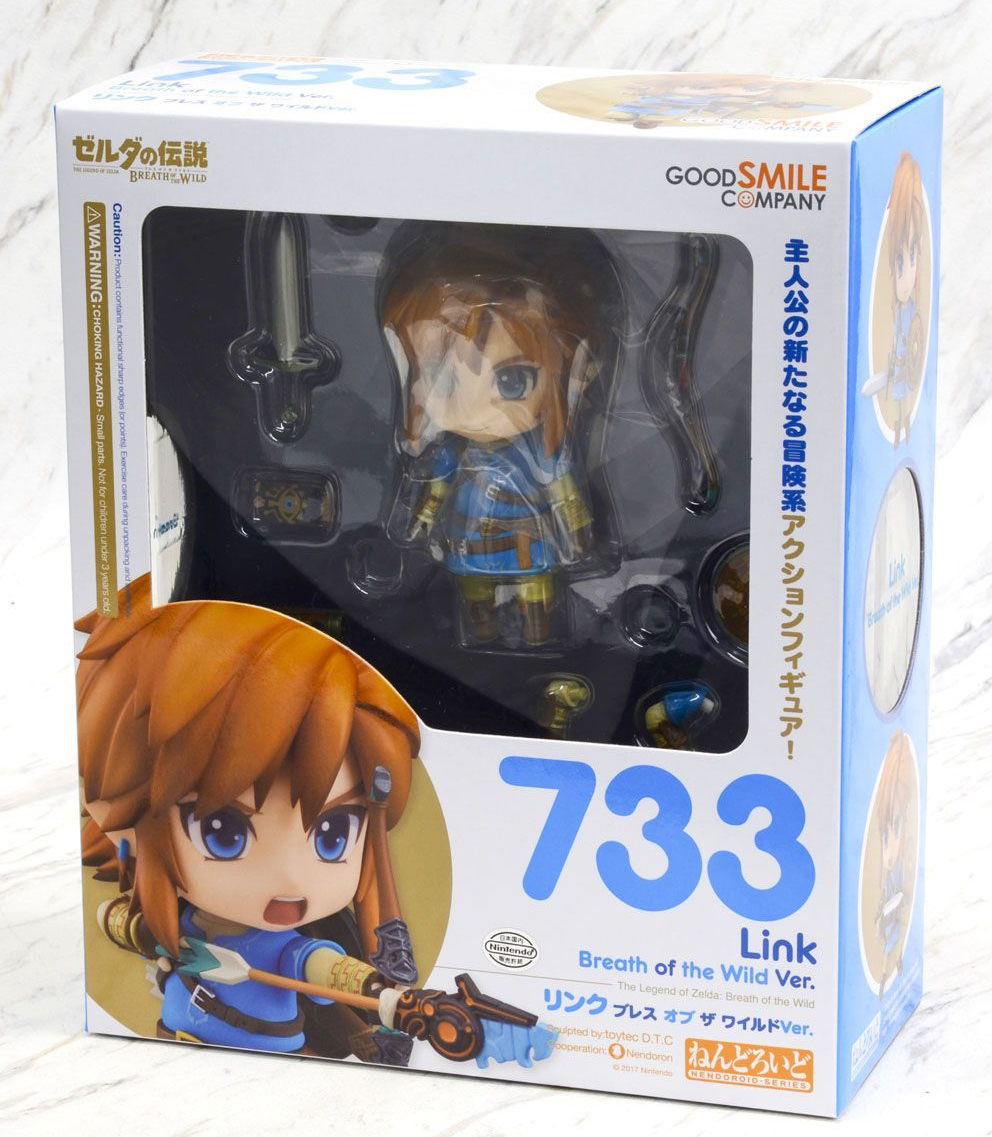 The Legend Of Zelda Breath Of The Wild Ver. 733 733-DX Link Figura De Accion 10cm Mini Figurita De Pvc De Zelda The Legend Of Zelda Breath Of The Wild Ver. 733 733-DX Link Figura De Accion 10cm Mini Figurita De Pvc De Zelda