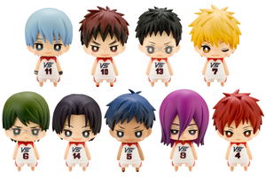 One Coin Mini Figure Collection Kuroko's Basketball the Movie Last Game (Set of 9 pieces)_