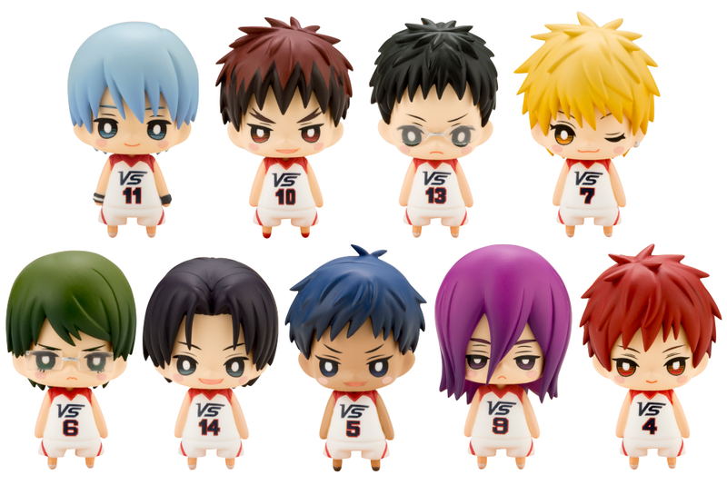One Coin Mini Figure Collection Kuroko's Basketball the Movie Last Game (Set of 9 pieces) image 1