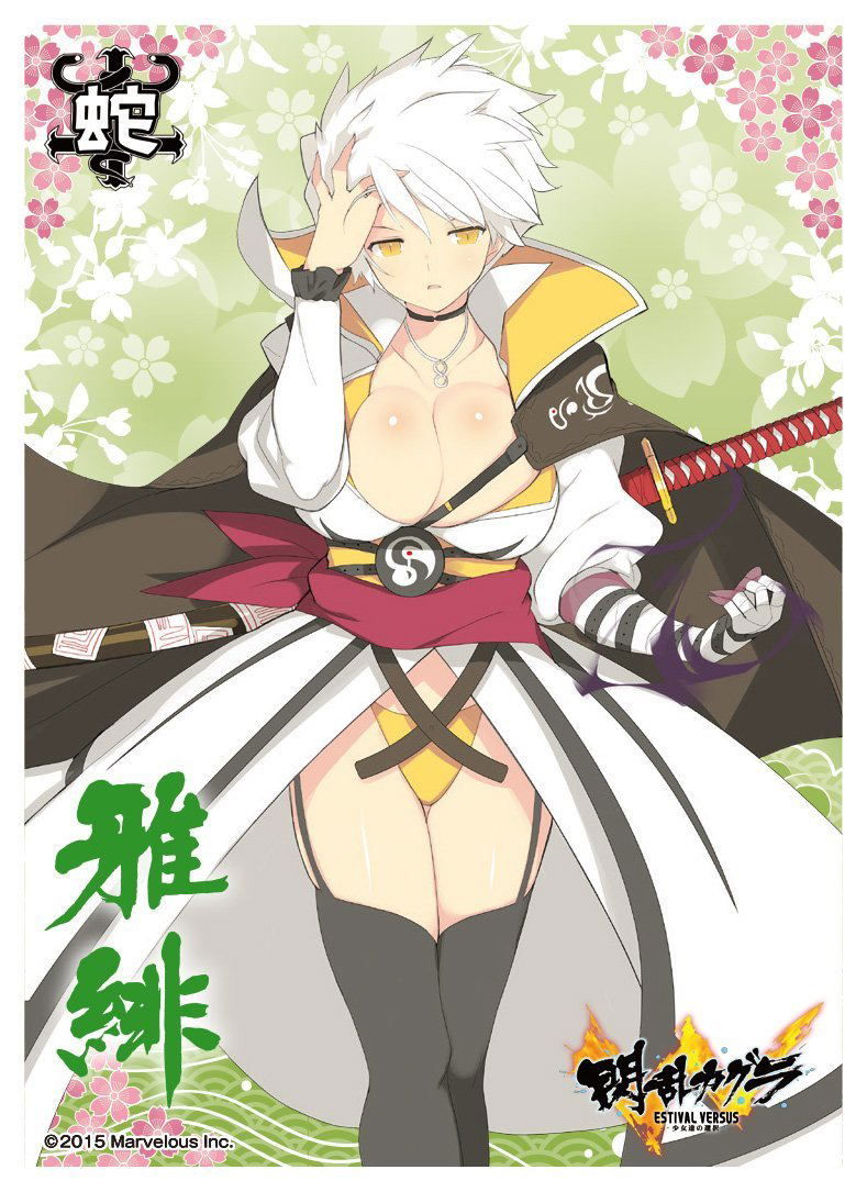 Senran Kagura Estival Versus Character Sleeve: Miyabi Senran Kagura Estival Versus Character Sleeve: Miyabi
