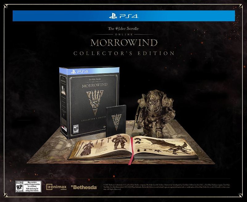 The Elder Scrolls Online: Morrowind [Collector's Edition] for PlayStation 4